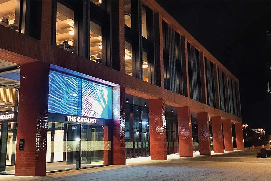 Catalyst building at Staffordshire University