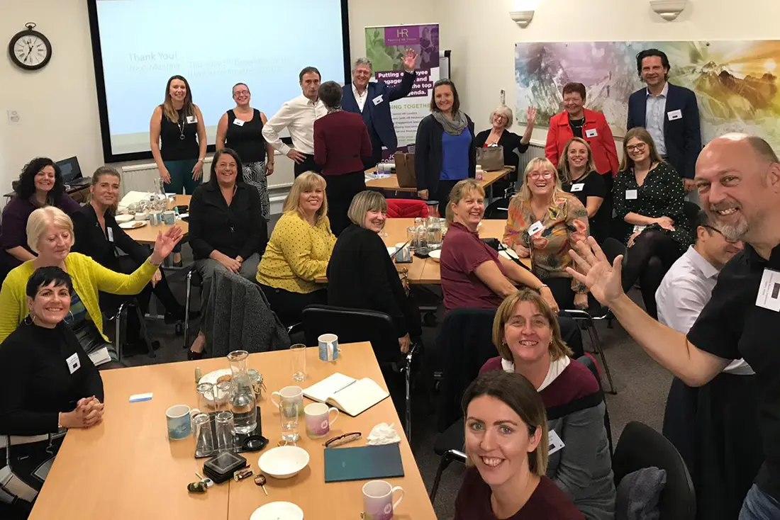 Guests of a positive HR Forum meeting